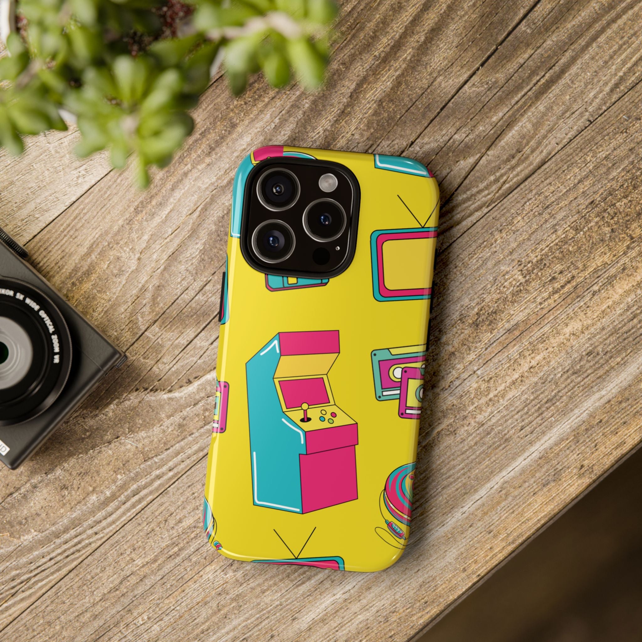 Retro Rewind Phone Case — 80s Nostalgic Gaming Design
