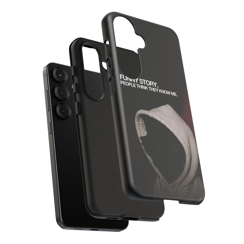 People Think They Know Me Phone Case