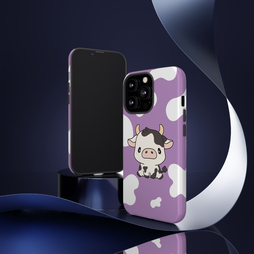 Lavender Moo-d Aesthetic Phone Case — Pastel Purple Design