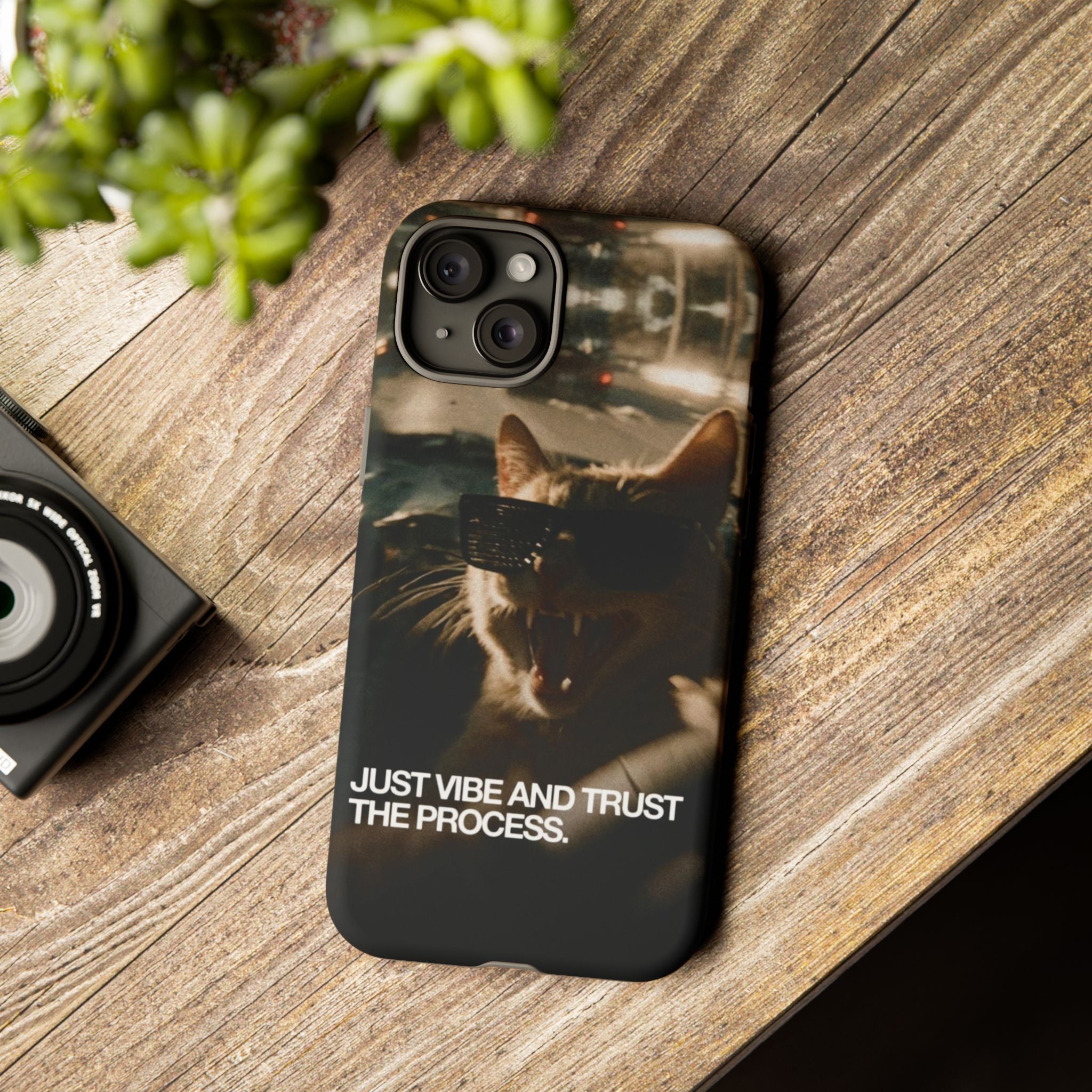 Just Vibe and Trust the Process Phone Case
