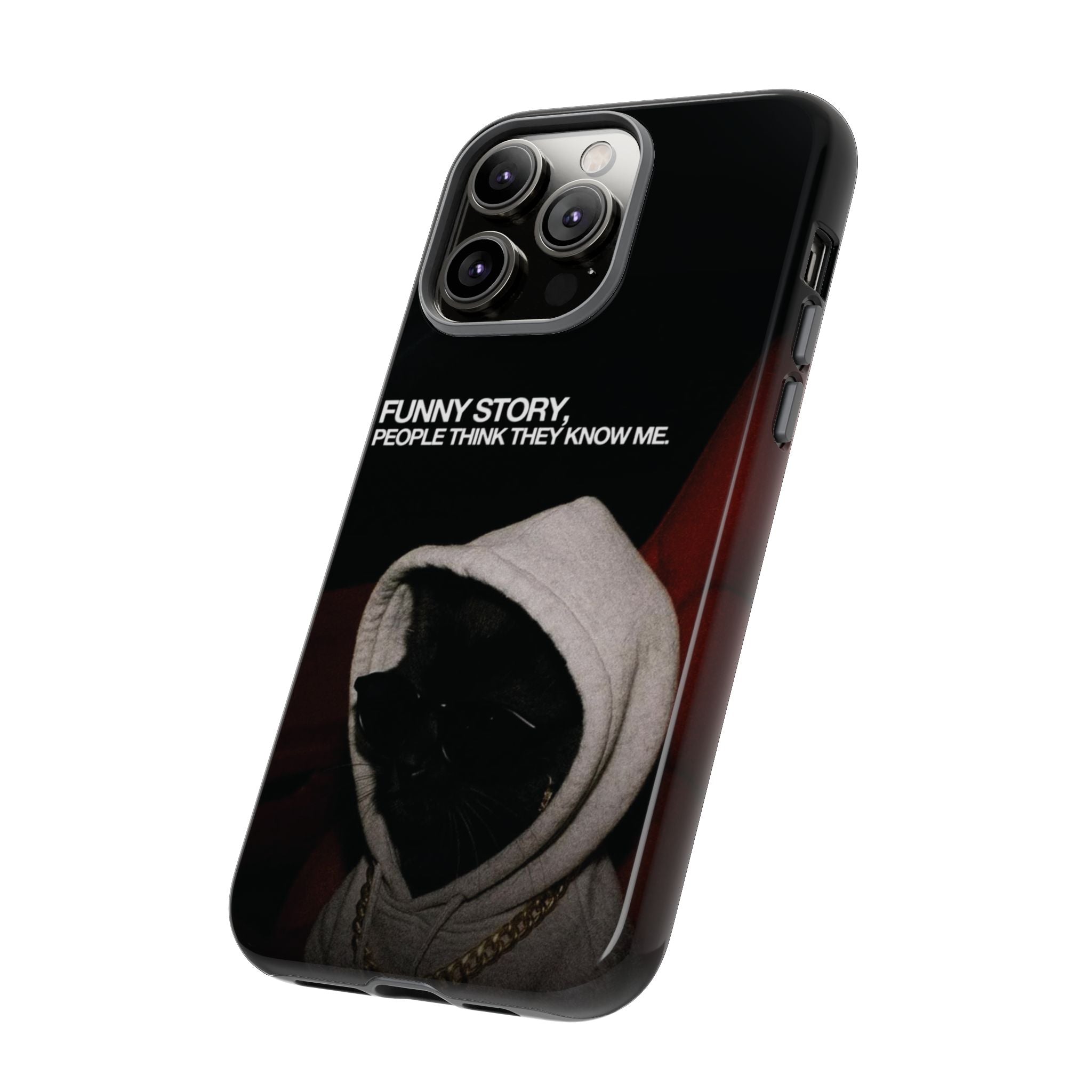 People Think They Know Me Phone Case