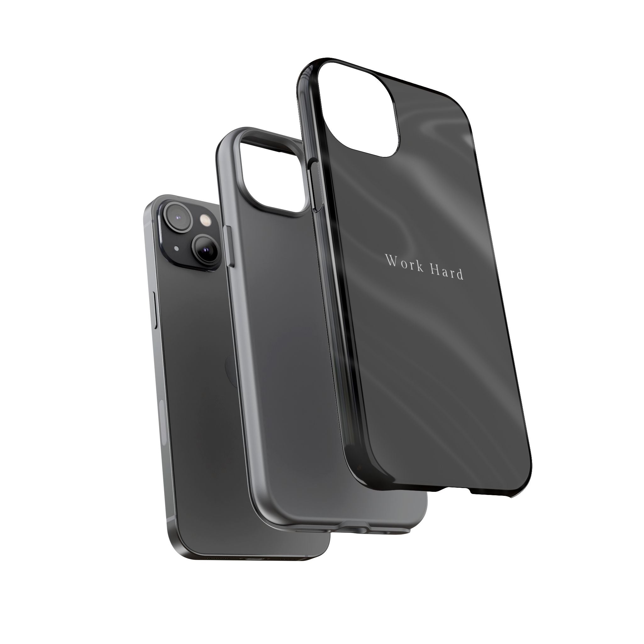 Work Hard Phone Case — Executive Hustle Aesthetic Cover