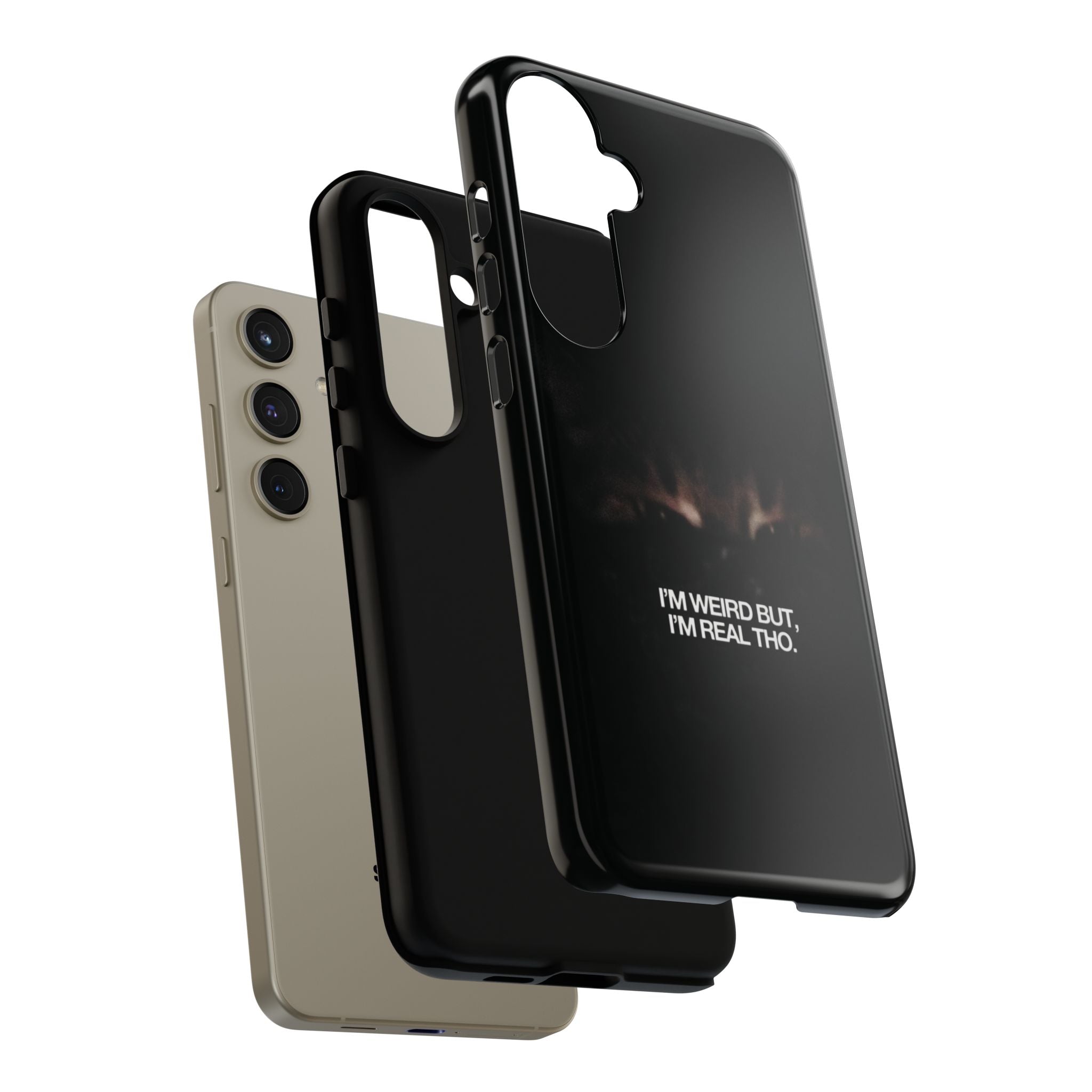I'm Weird But I'm Real Tho Phone Case