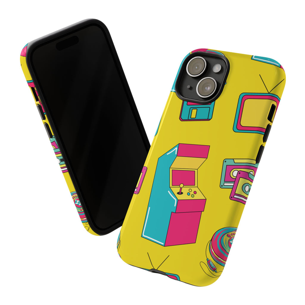 Retro Rewind Phone Case — 80s Nostalgic Gaming Design