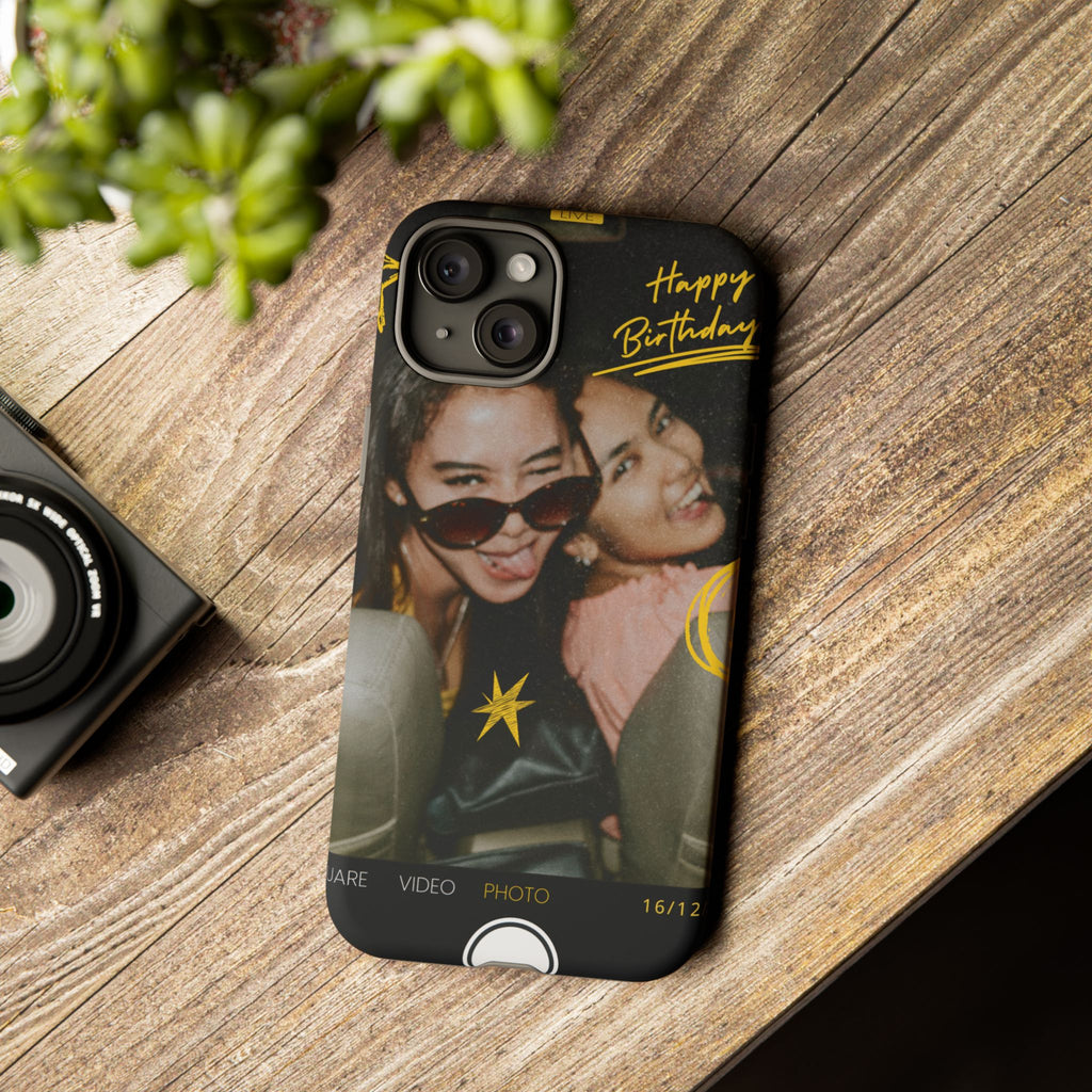 Happy Birthday Custom Photo Case