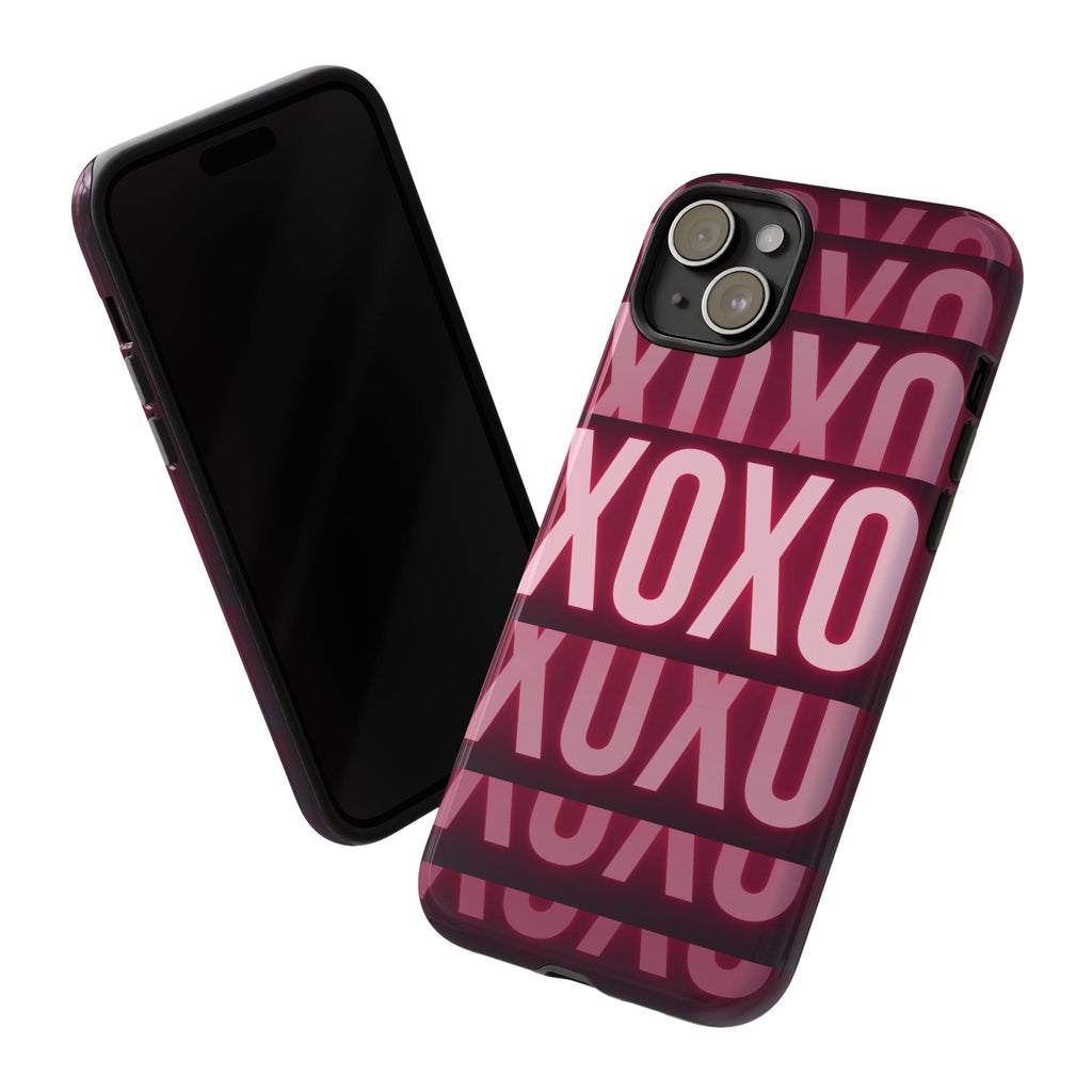 Neon Affection Phone Case — Glow Dark Aesthetic Cover