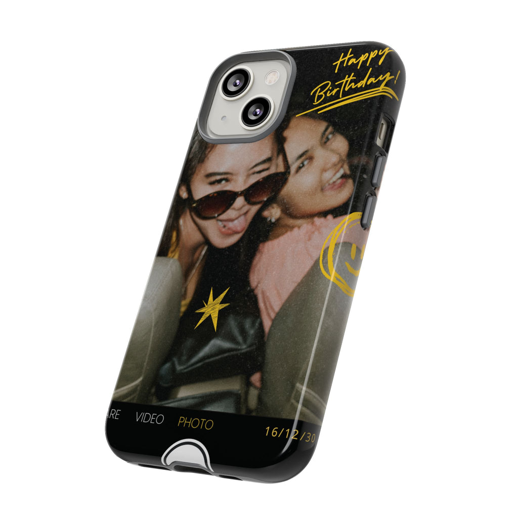 Happy Birthday Custom Photo Case