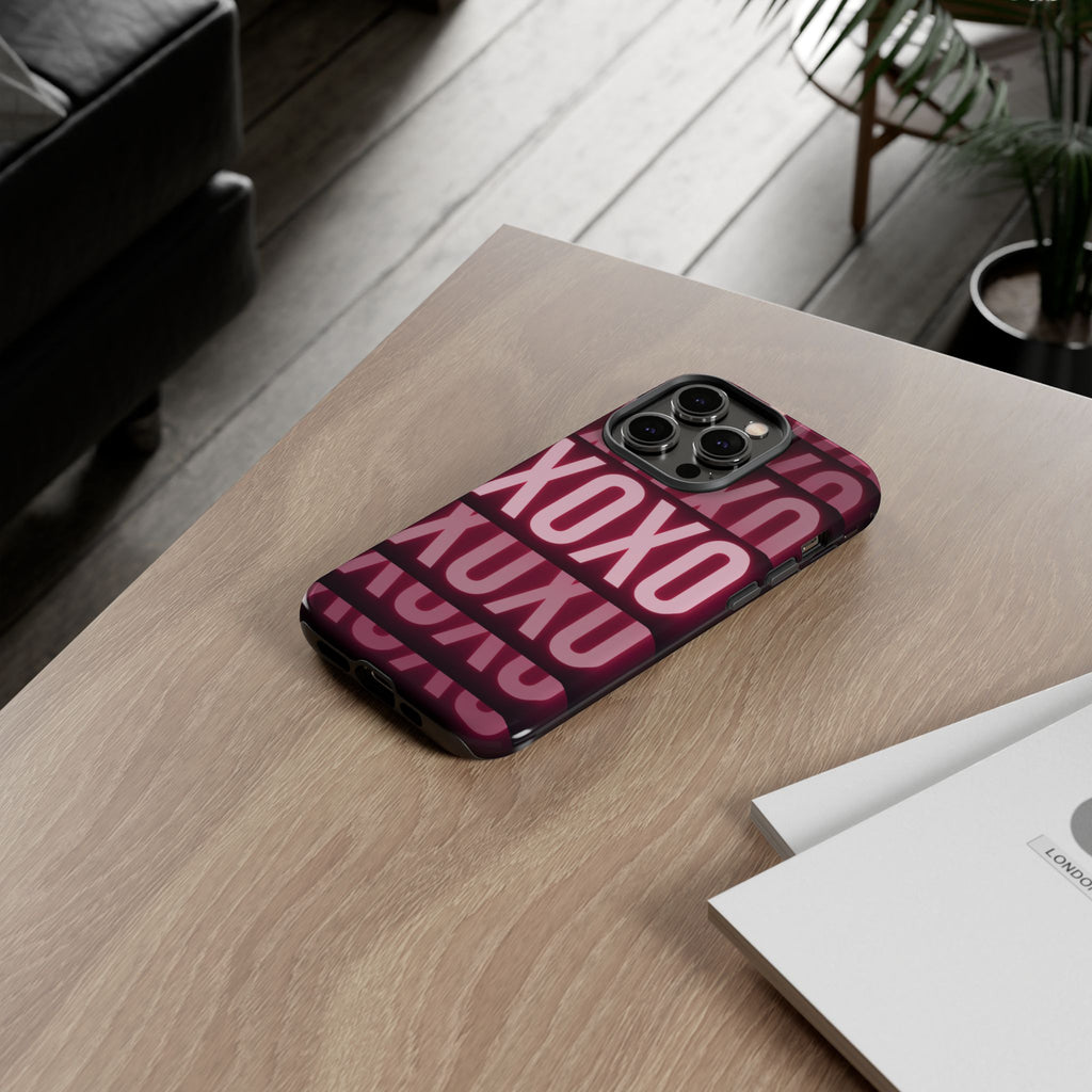 Neon Affection Phone Case — Glow Dark Aesthetic Cover