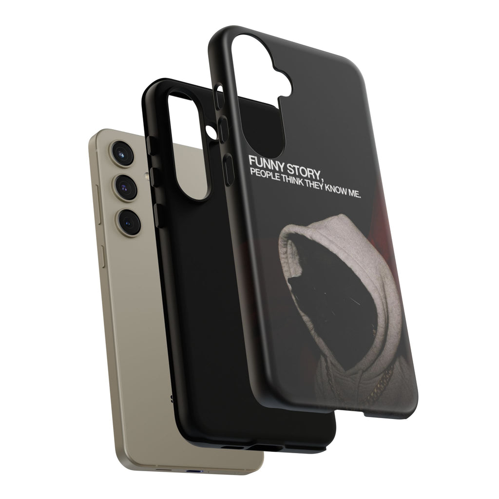 People Think They Know Me Phone Case