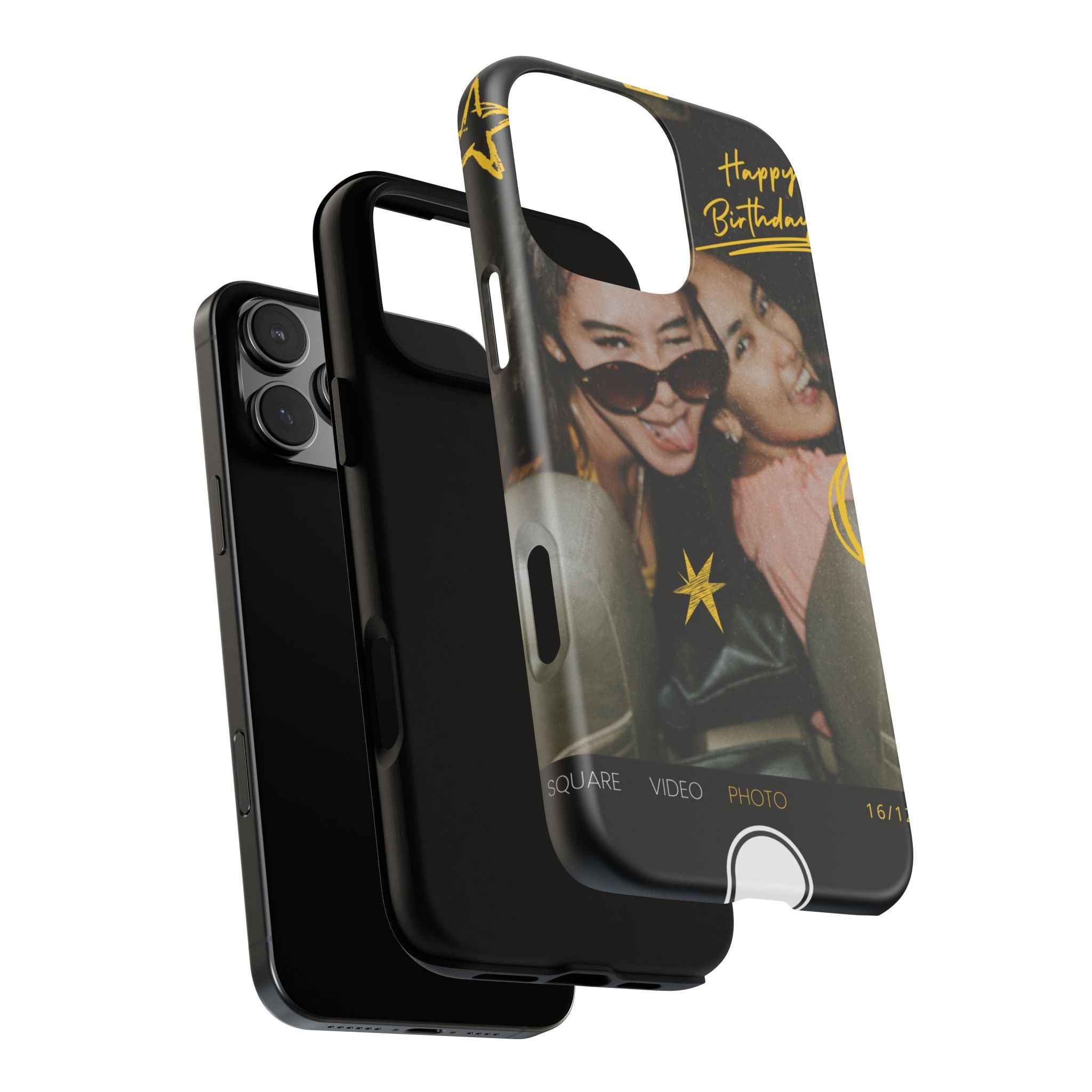 Happy Birthday Custom Photo Case