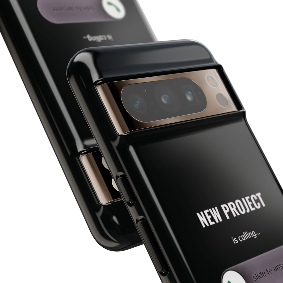 New Project Is Calling Phone Case — Entrepreneur Dark Bold