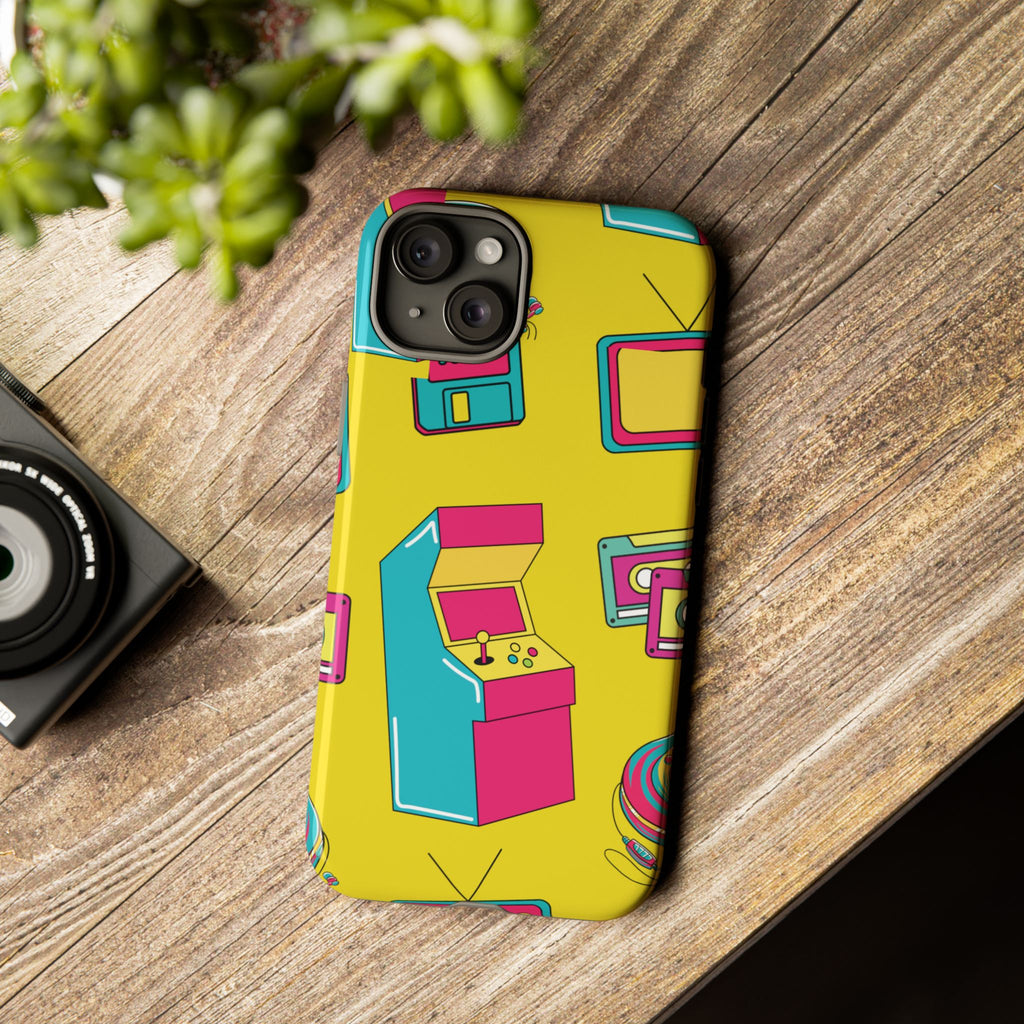 Retro Rewind Phone Case — 80s Nostalgic Gaming Design