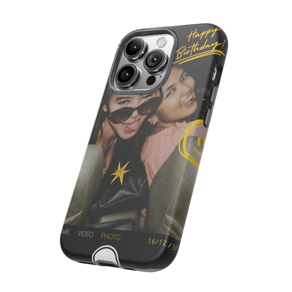 Happy Birthday Custom Photo Case
