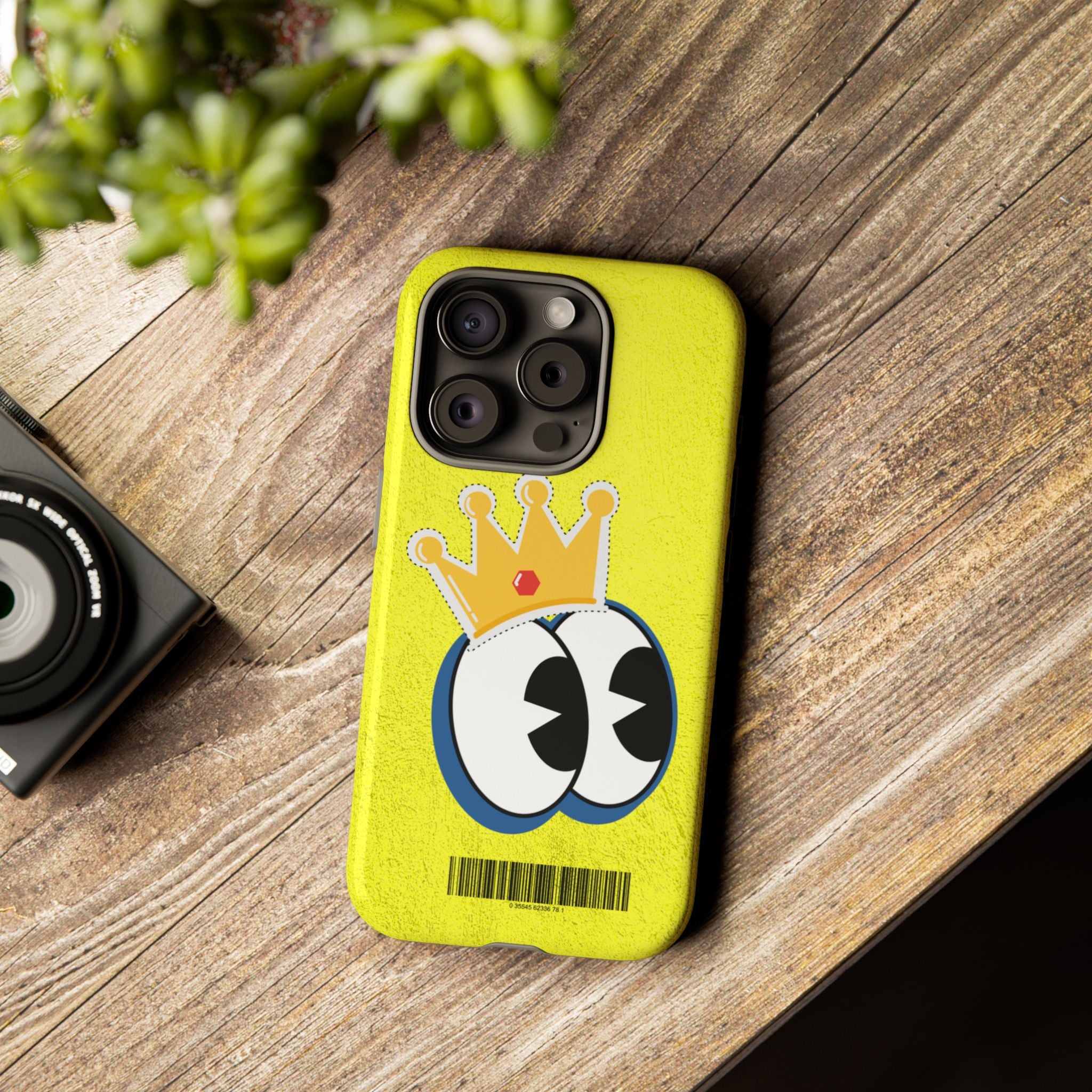 Royal Rebel Phone Case — Bold Attitude Aesthetic Cover