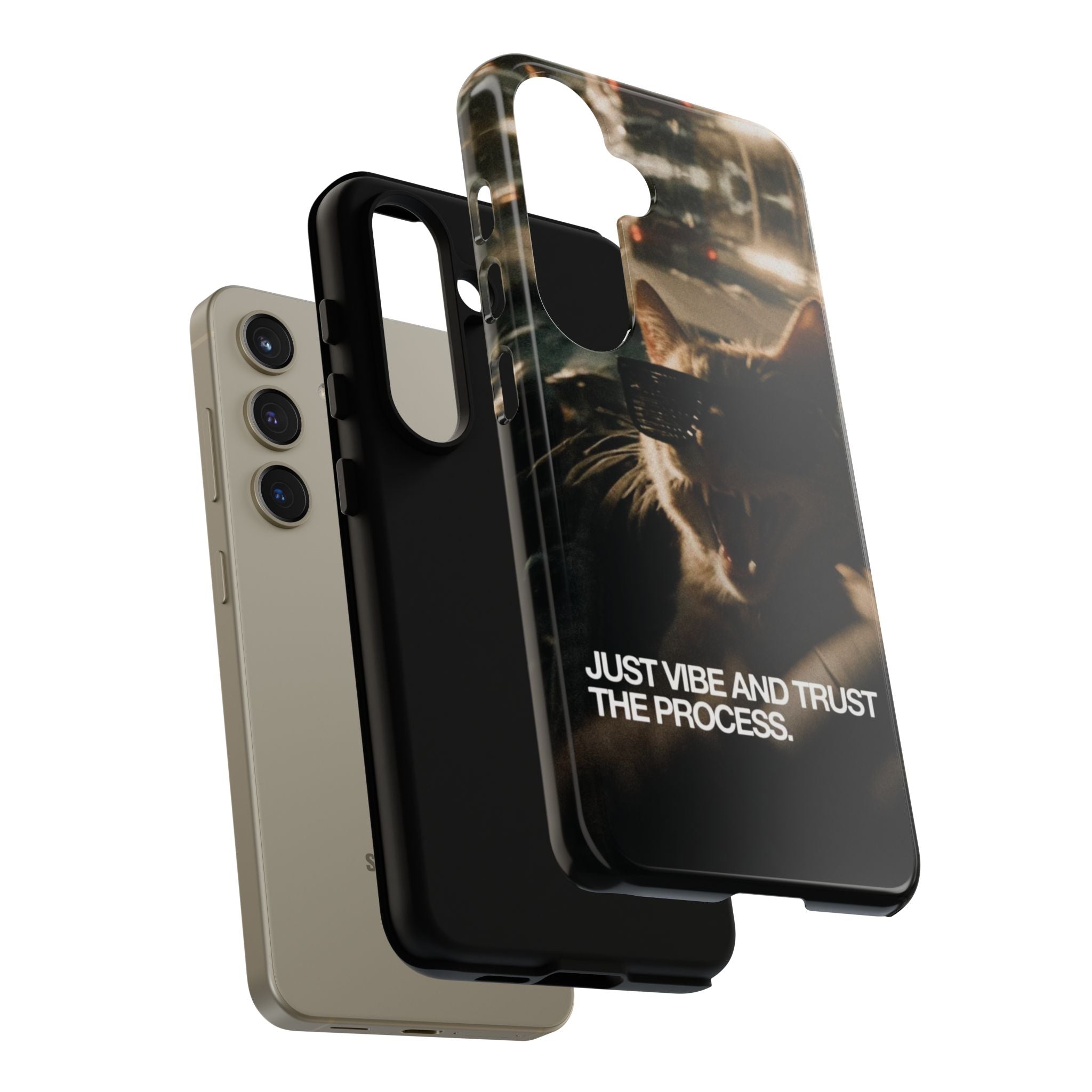 Just Vibe and Trust the Process Phone Case