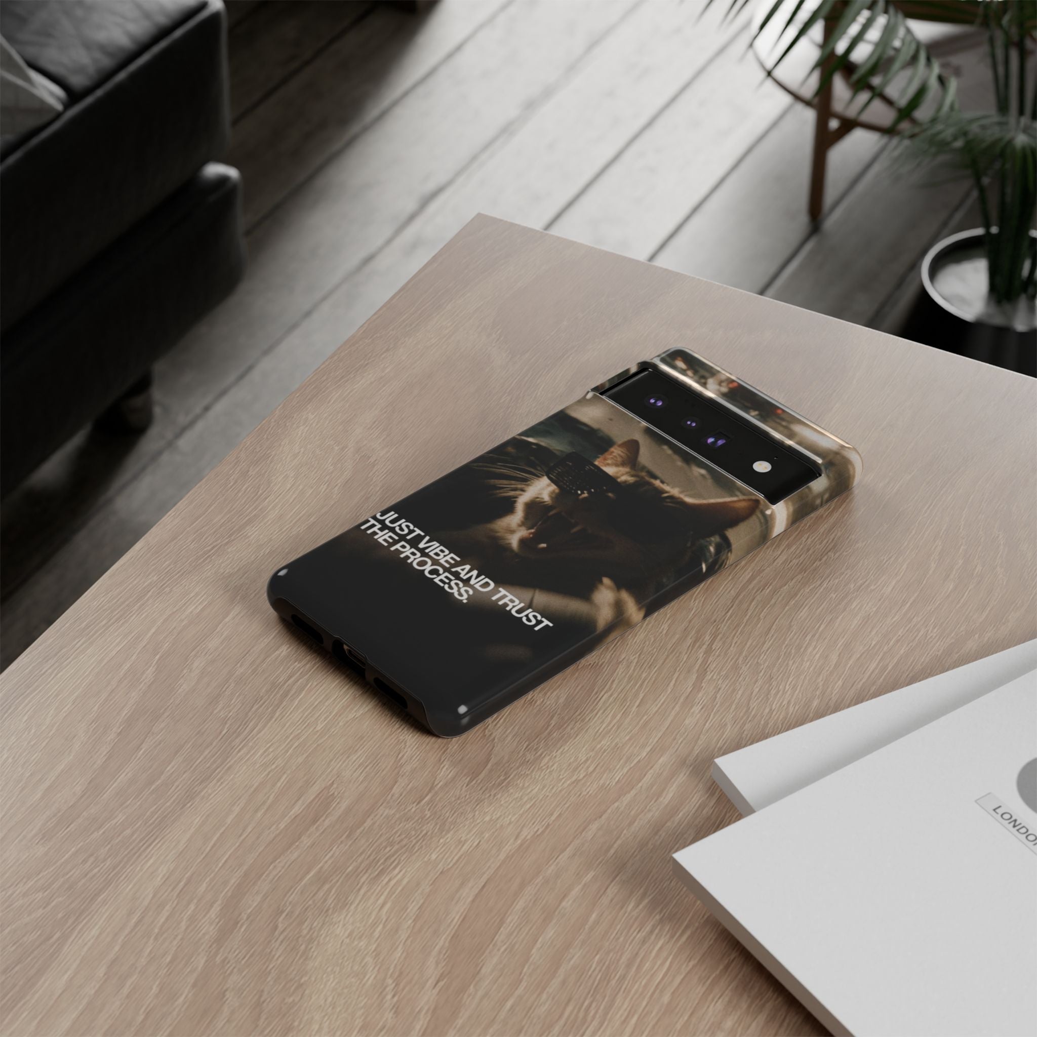 Just Vibe and Trust the Process Phone Case