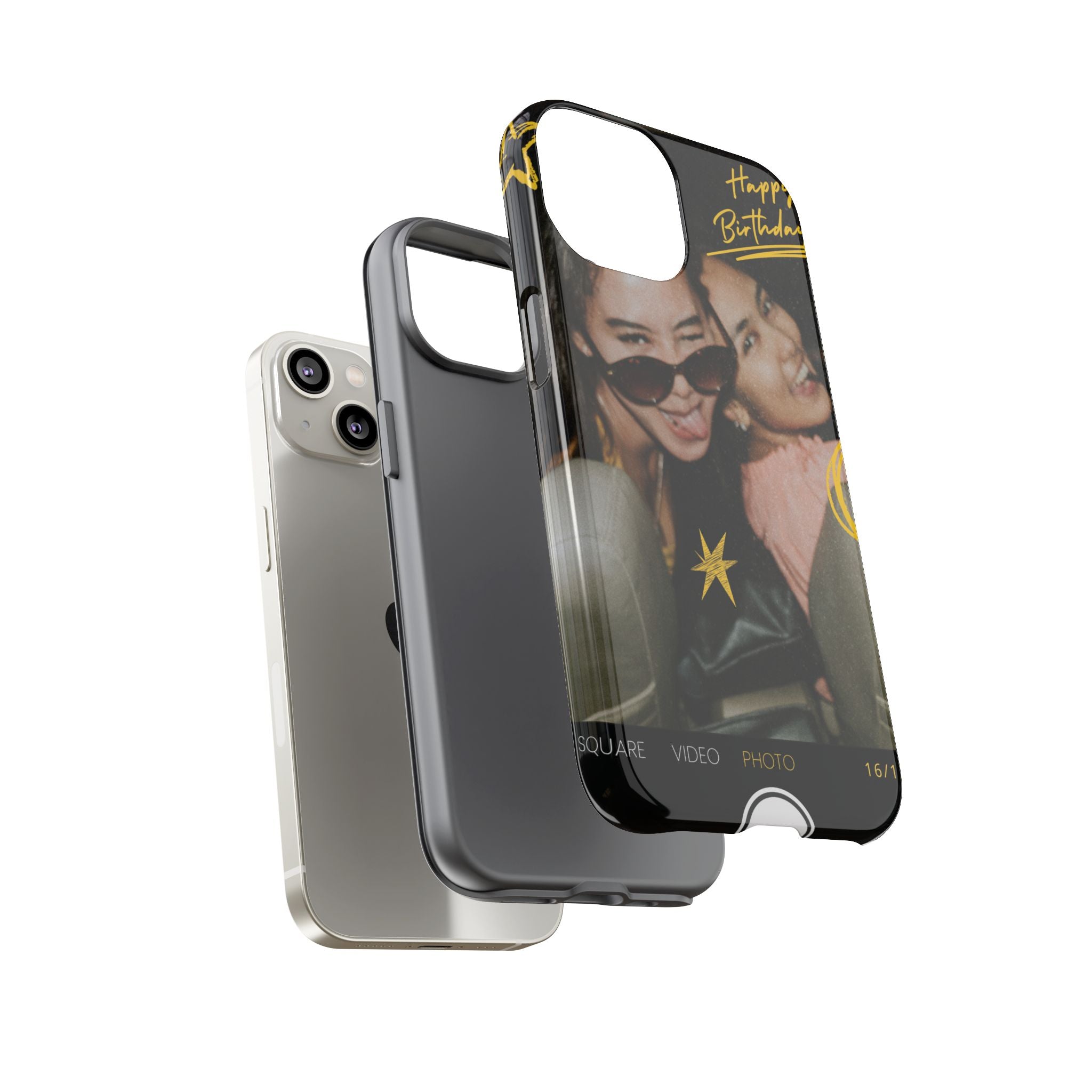 Happy Birthday Custom Photo Case