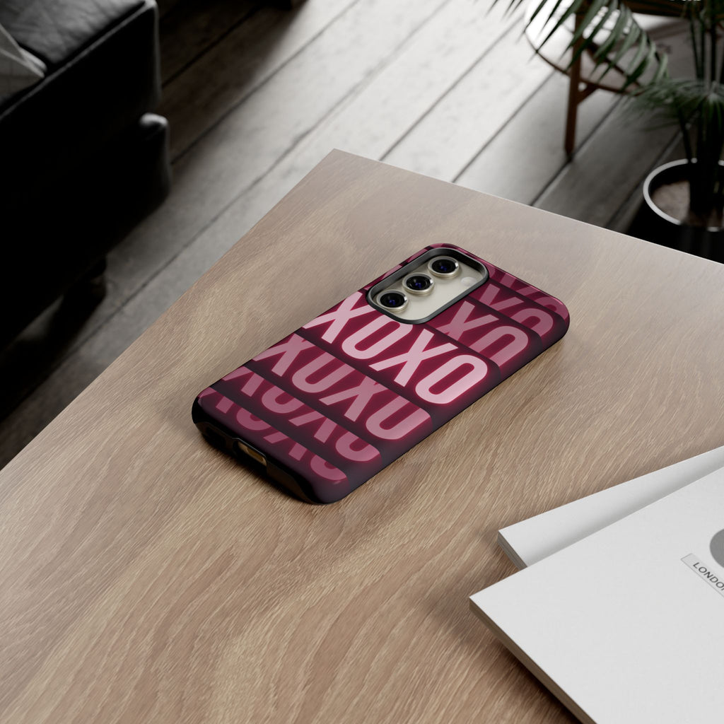Neon Affection Phone Case — Glow Dark Aesthetic Cover