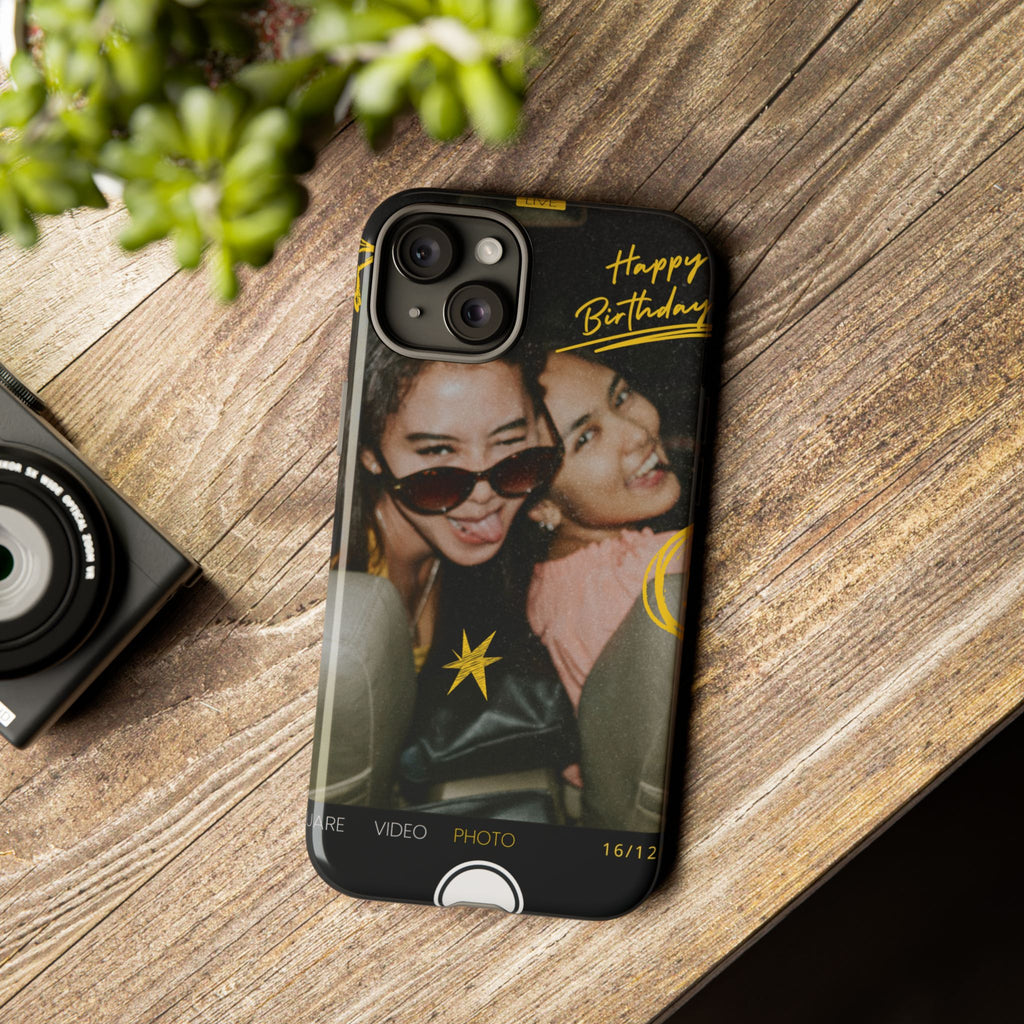 Happy Birthday Custom Photo Case