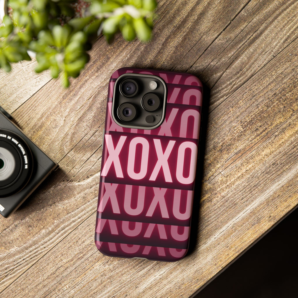 Neon Affection Phone Case — Glow Dark Aesthetic Cover