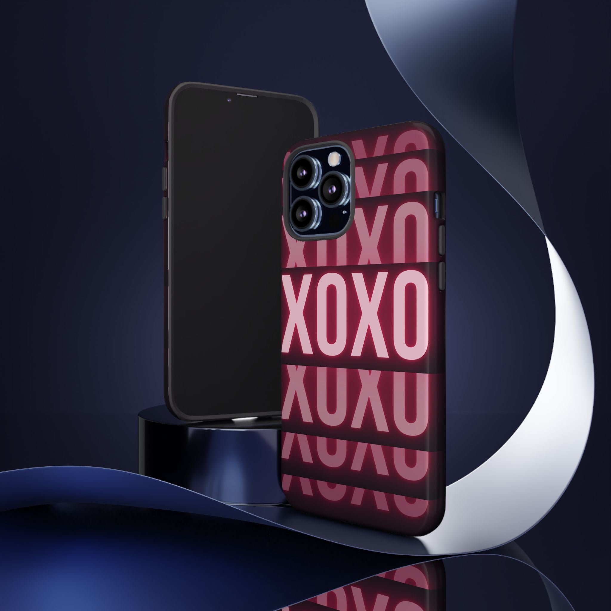 Neon Affection Phone Case — Glow Dark Aesthetic Cover