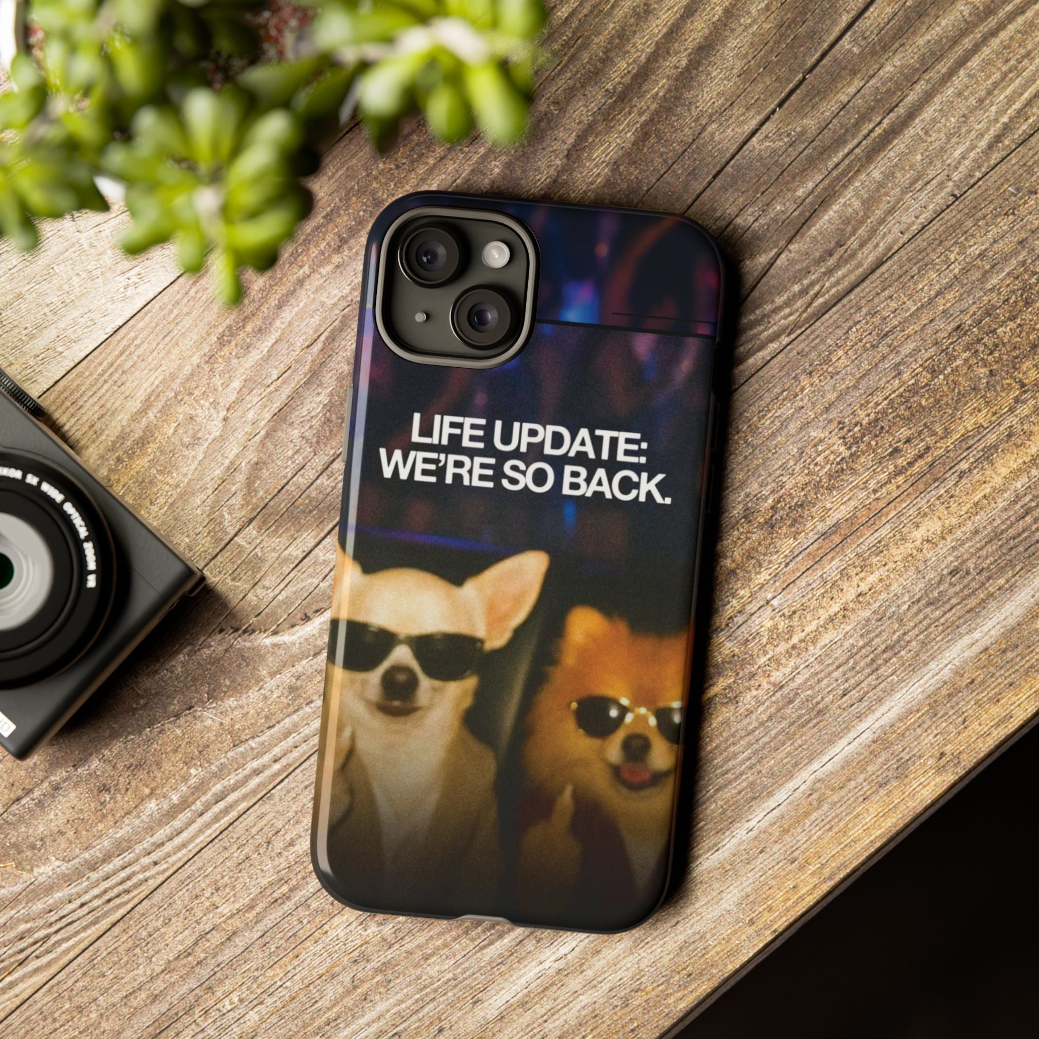 Life Update We're So Back Phone Cas