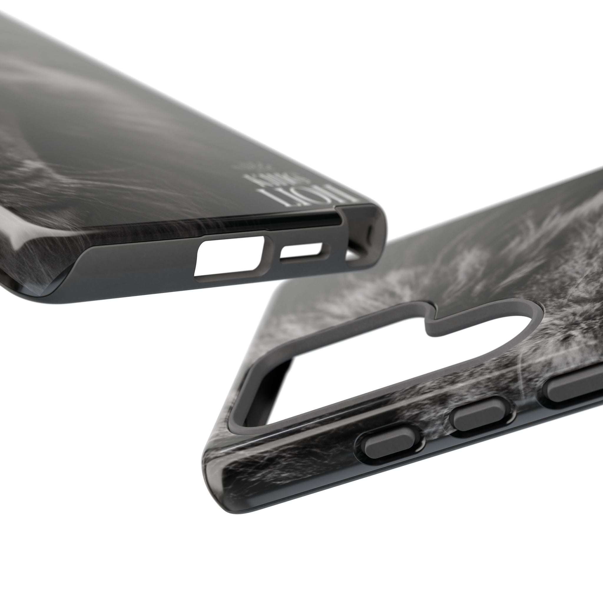 King Lion Phone Case — Majestic Wildlife Aesthetic Cover
