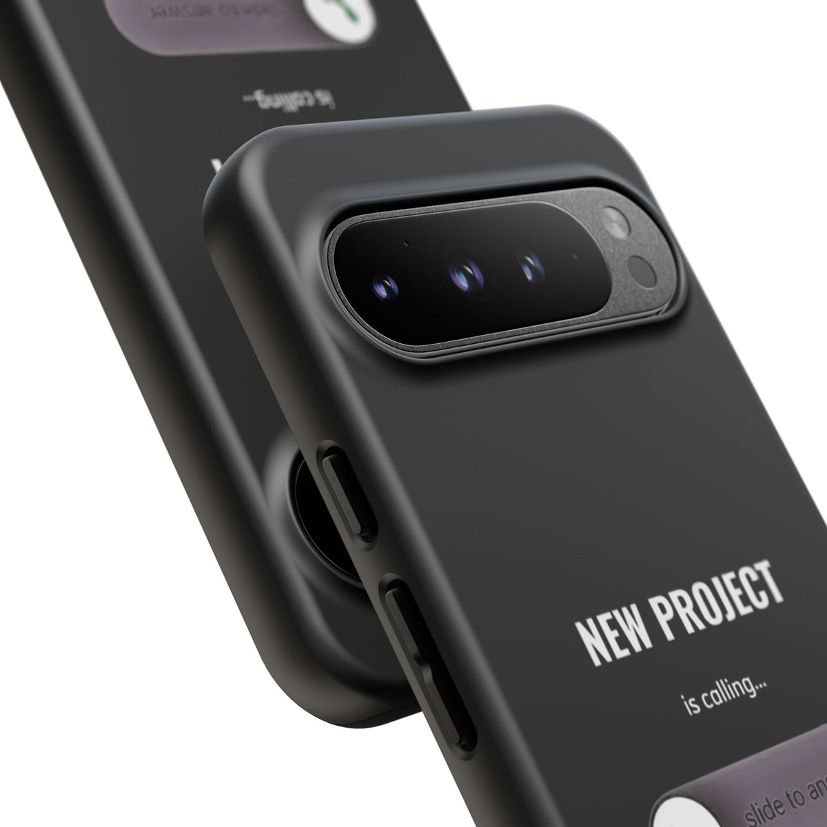 New Project Is Calling Phone Case — Entrepreneur Dark Bold