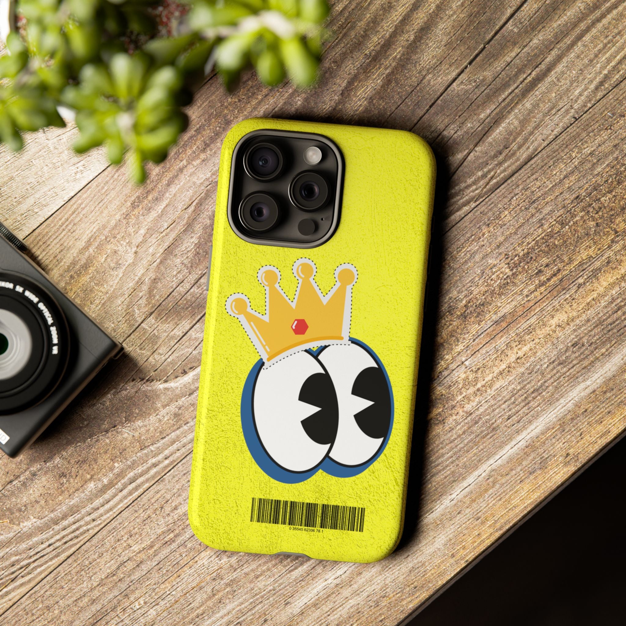 Royal Rebel Phone Case — Bold Attitude Aesthetic Cover