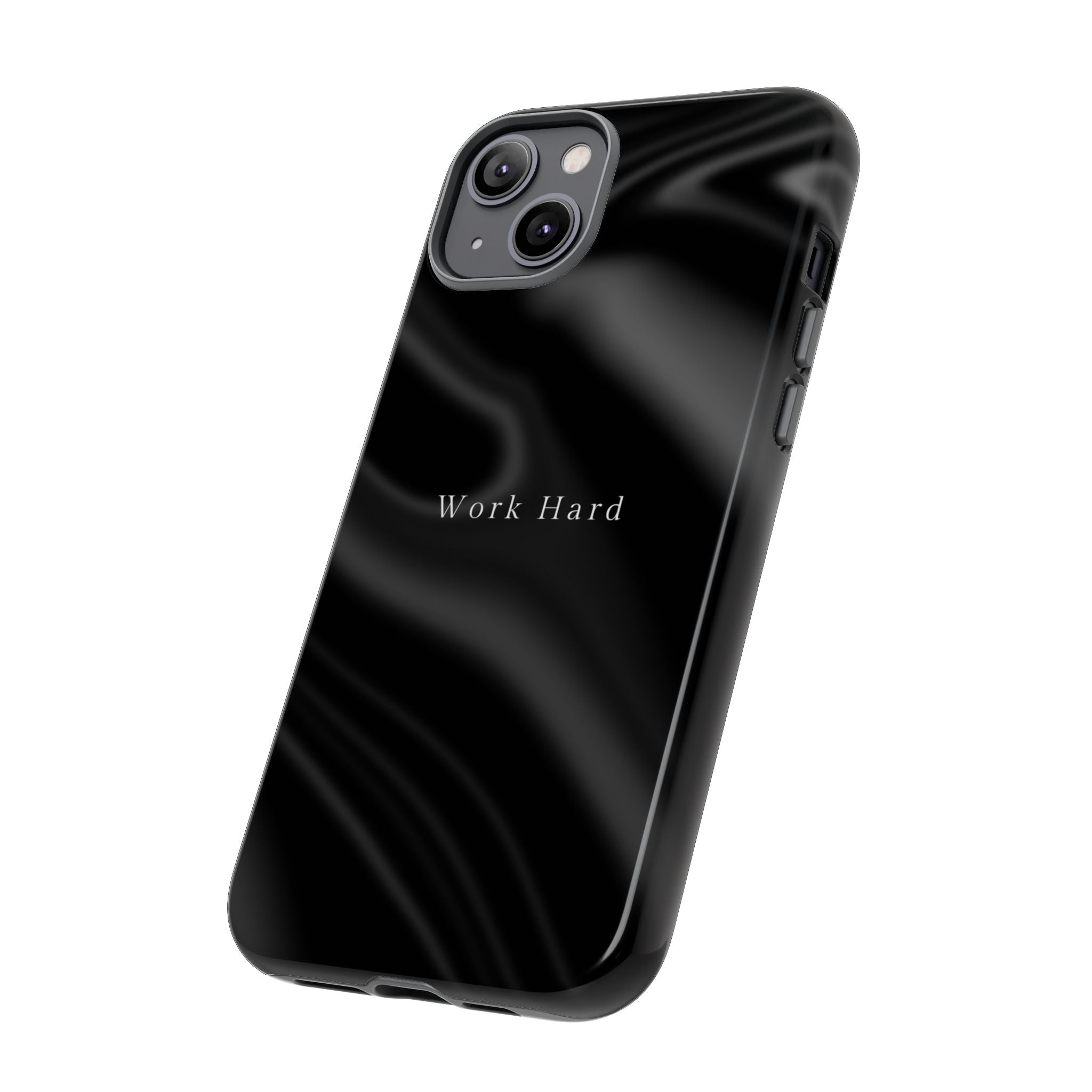 Work Hard Phone Case — Executive Hustle Aesthetic Cover