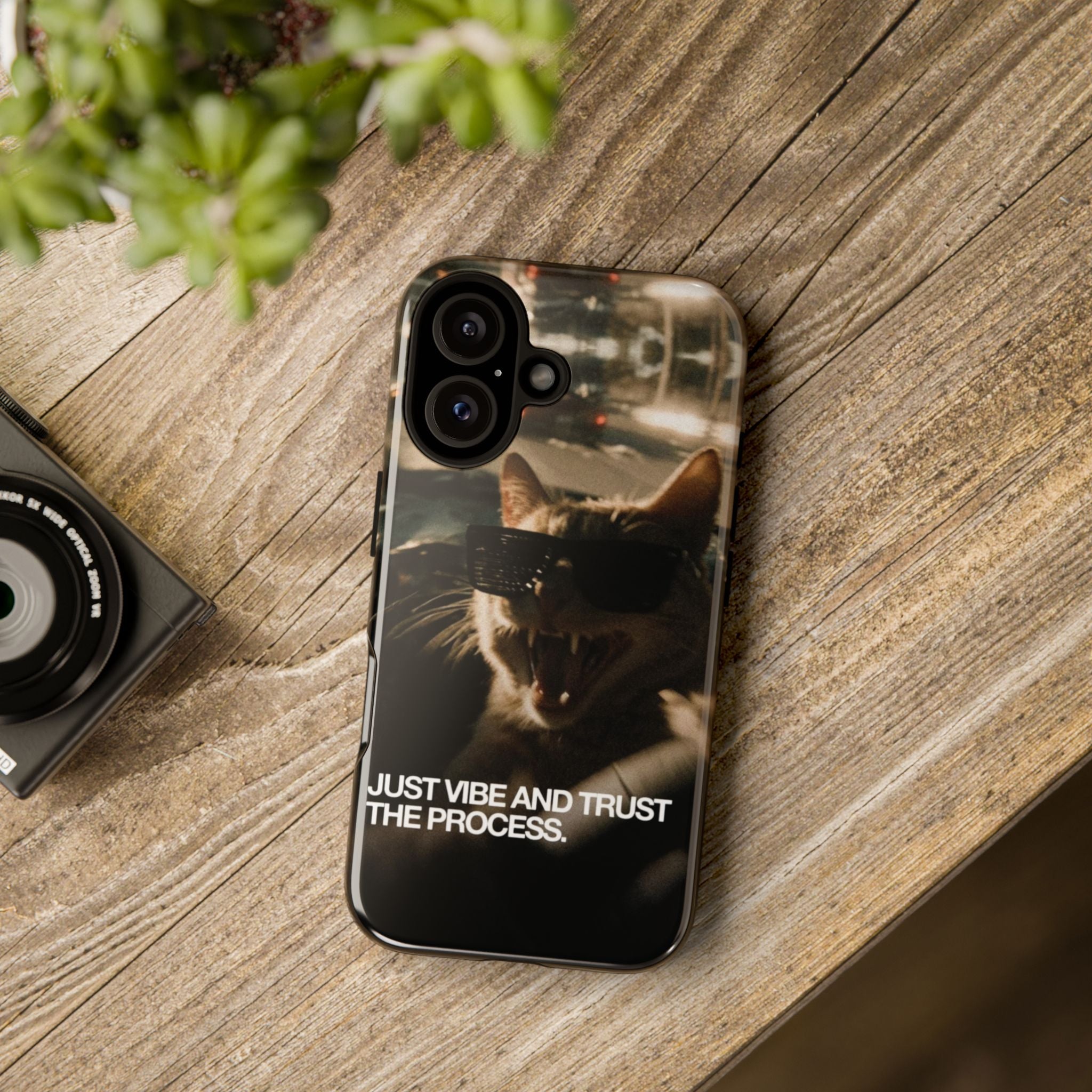 Just Vibe and Trust the Process Phone Case