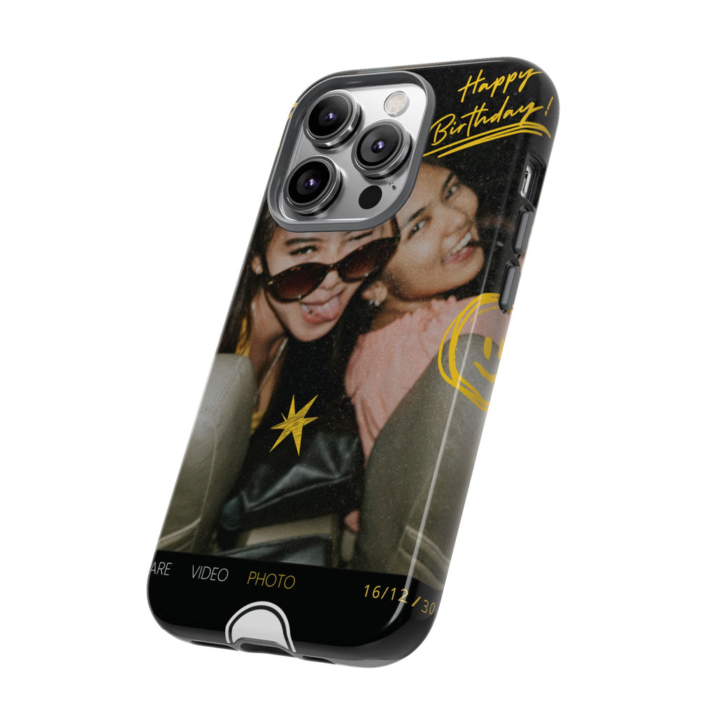 Happy Birthday Custom Photo Case