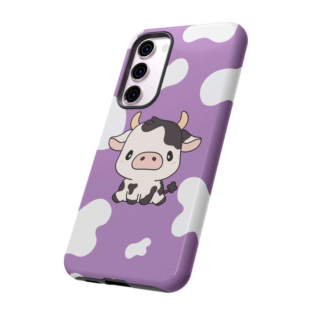 Lavender Moo-d Aesthetic Phone Case — Pastel Purple Design