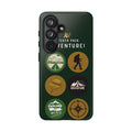 Adventure Hiking Phone Case — Outdoor Sticker Design