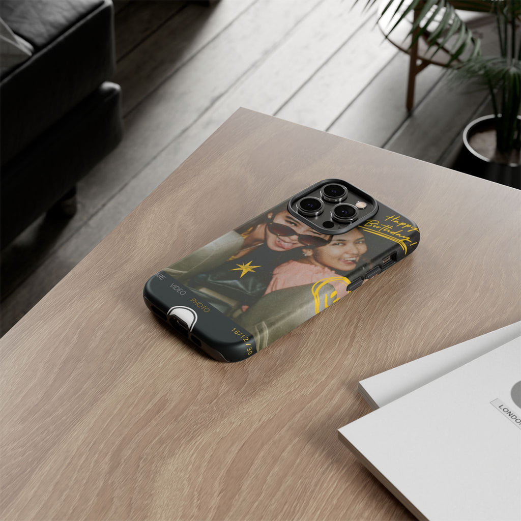 Happy Birthday Custom Photo Case