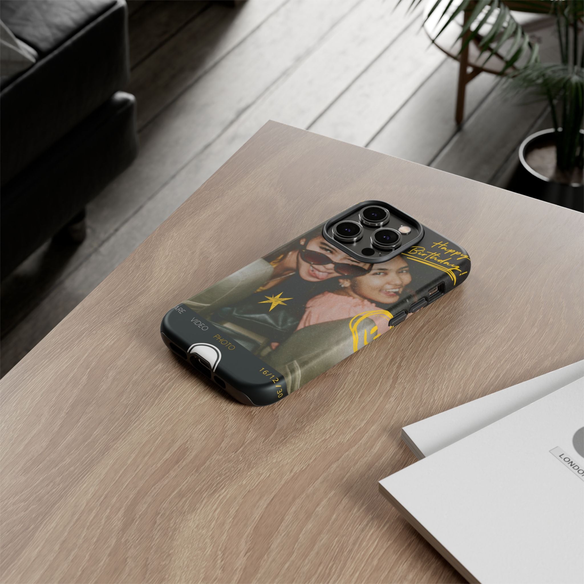 Happy Birthday Custom Photo Case