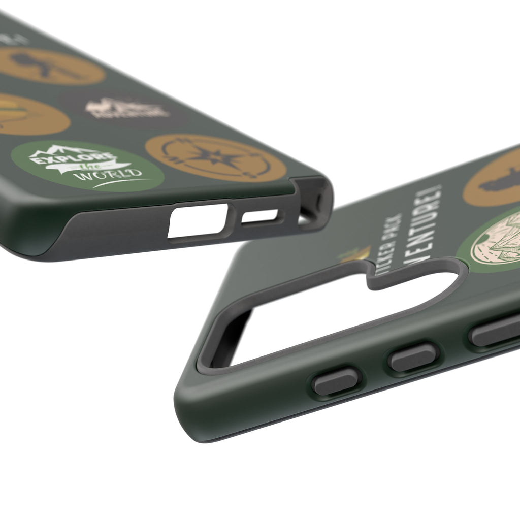 Adventure Hiking Phone Case — Outdoor Sticker Design