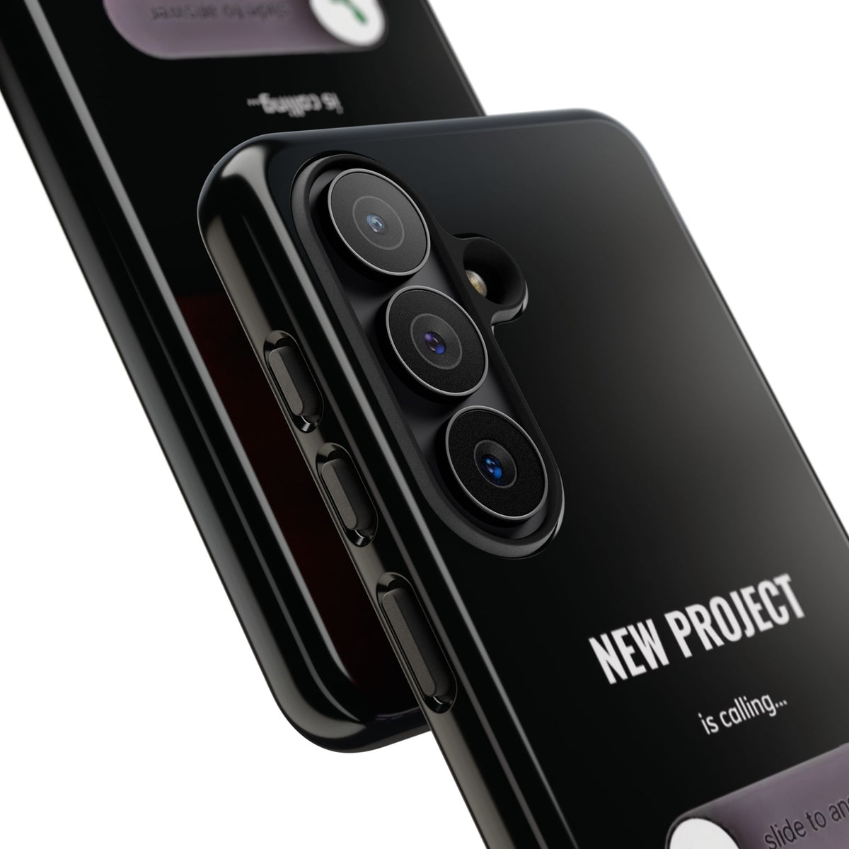 New Project Is Calling Phone Case — Entrepreneur Dark Bold