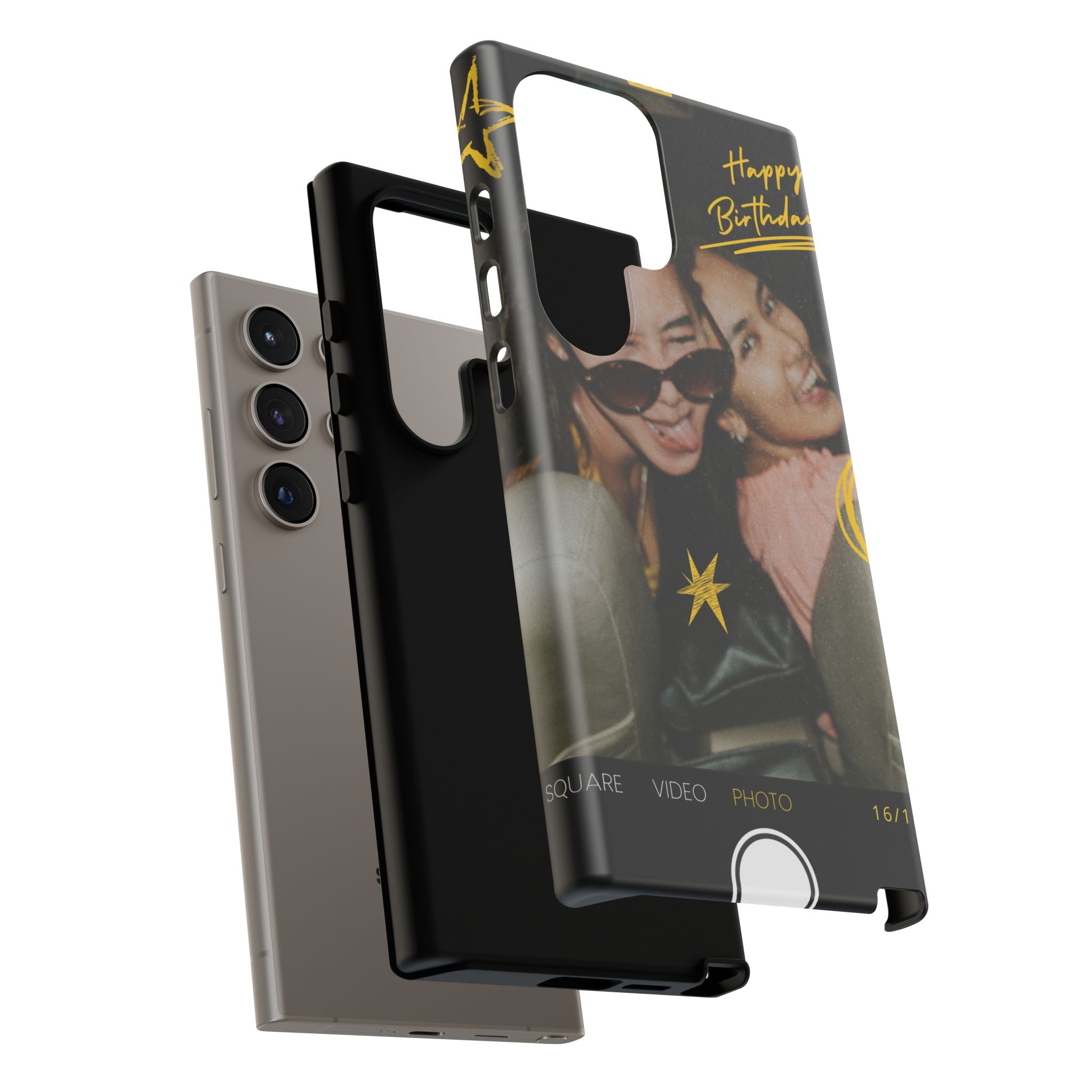 Happy Birthday Custom Photo Case