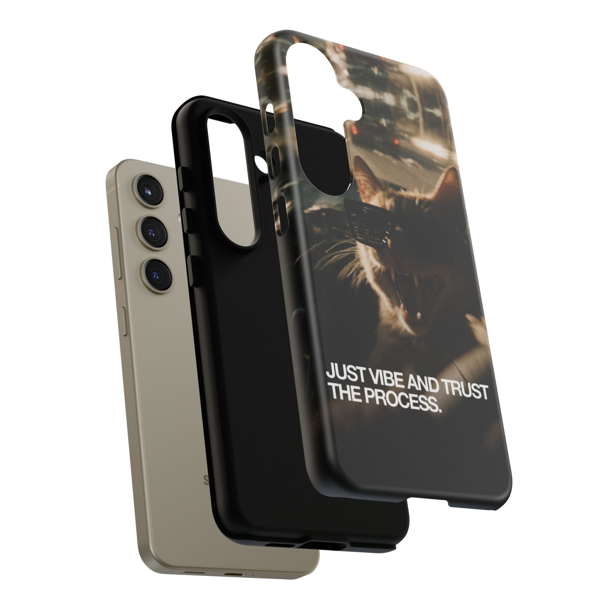 Just Vibe and Trust the Process Phone Case