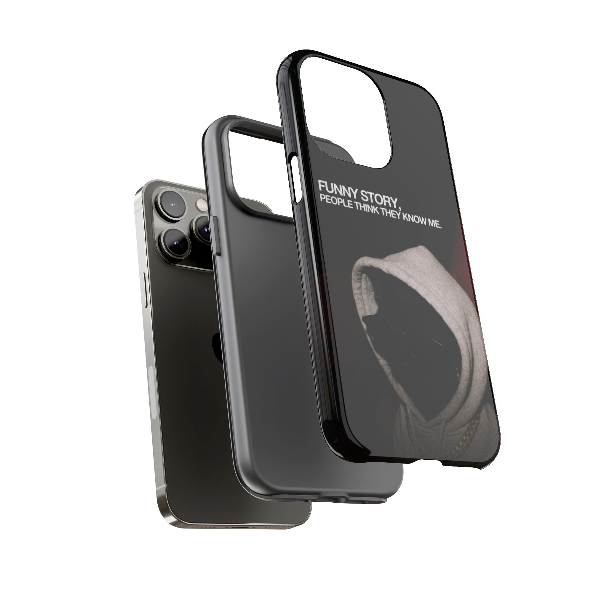 People Think They Know Me Phone Case