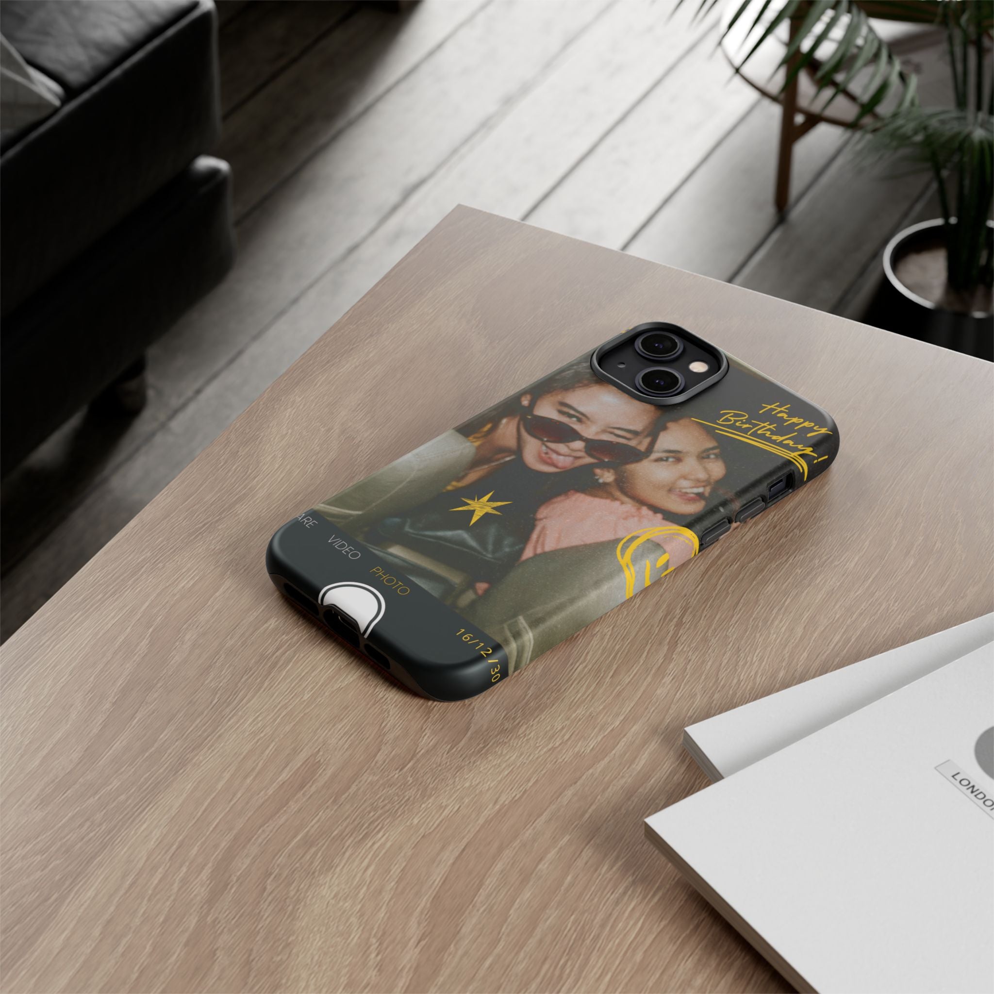 Happy Birthday Custom Photo Case