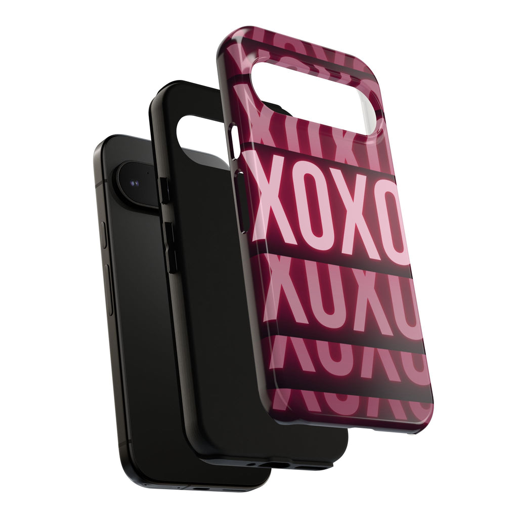 Neon Affection Phone Case — Glow Dark Aesthetic Cover