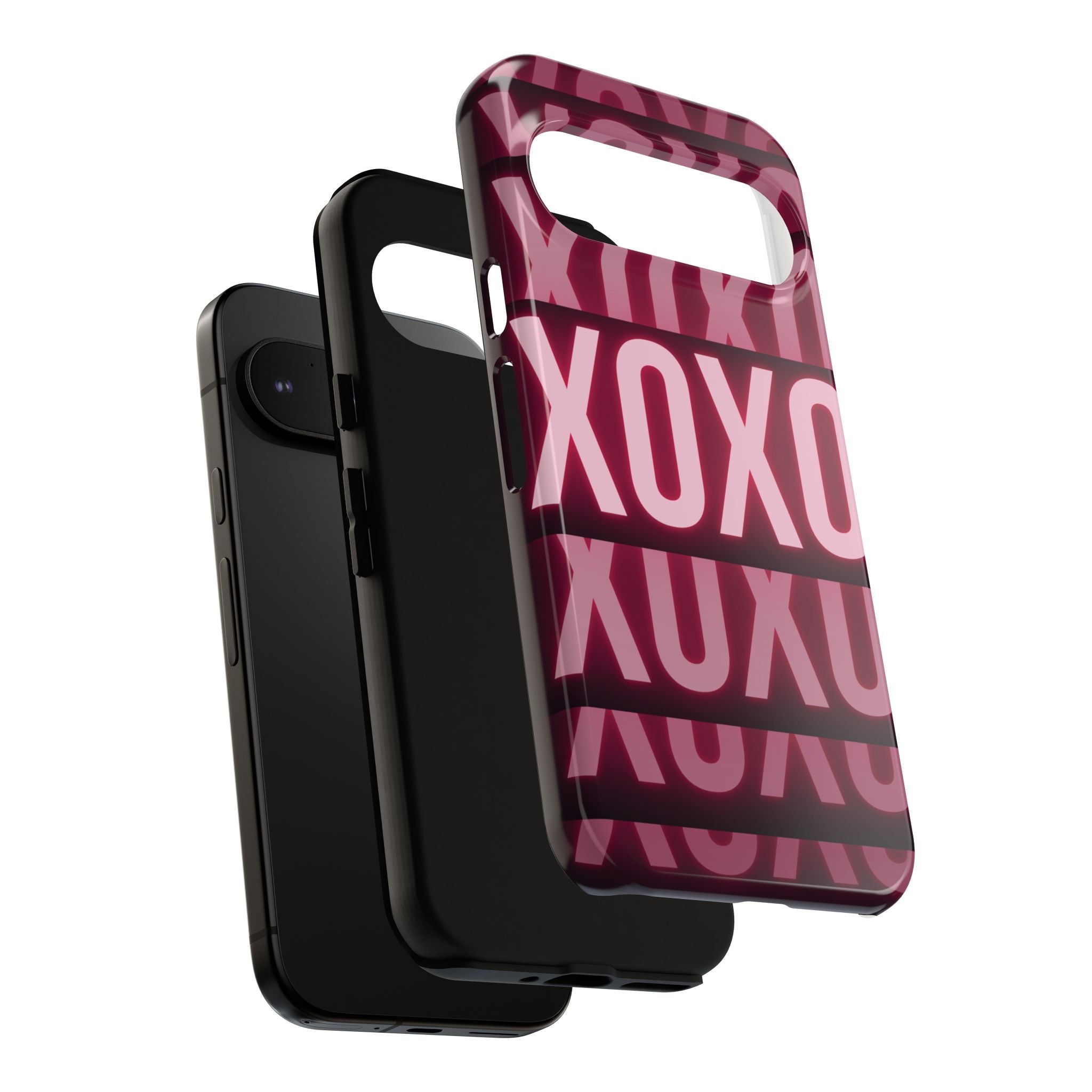 Neon Affection Phone Case — Glow Dark Aesthetic Cover