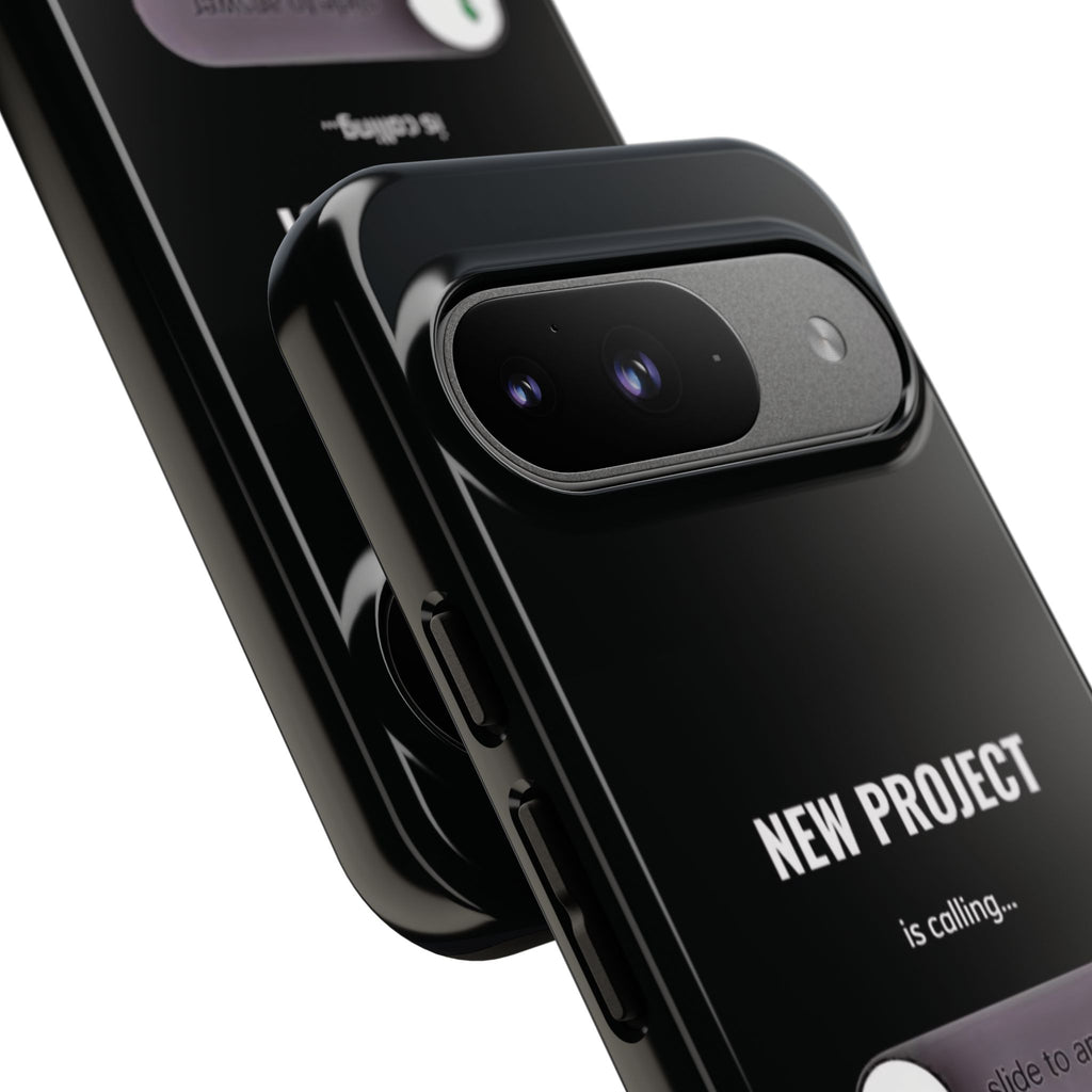 New Project Is Calling Phone Case — Entrepreneur Dark Bold