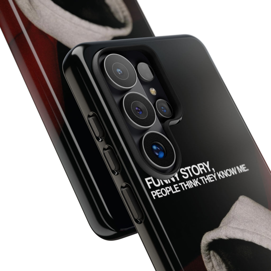 People Think They Know Me Phone Case
