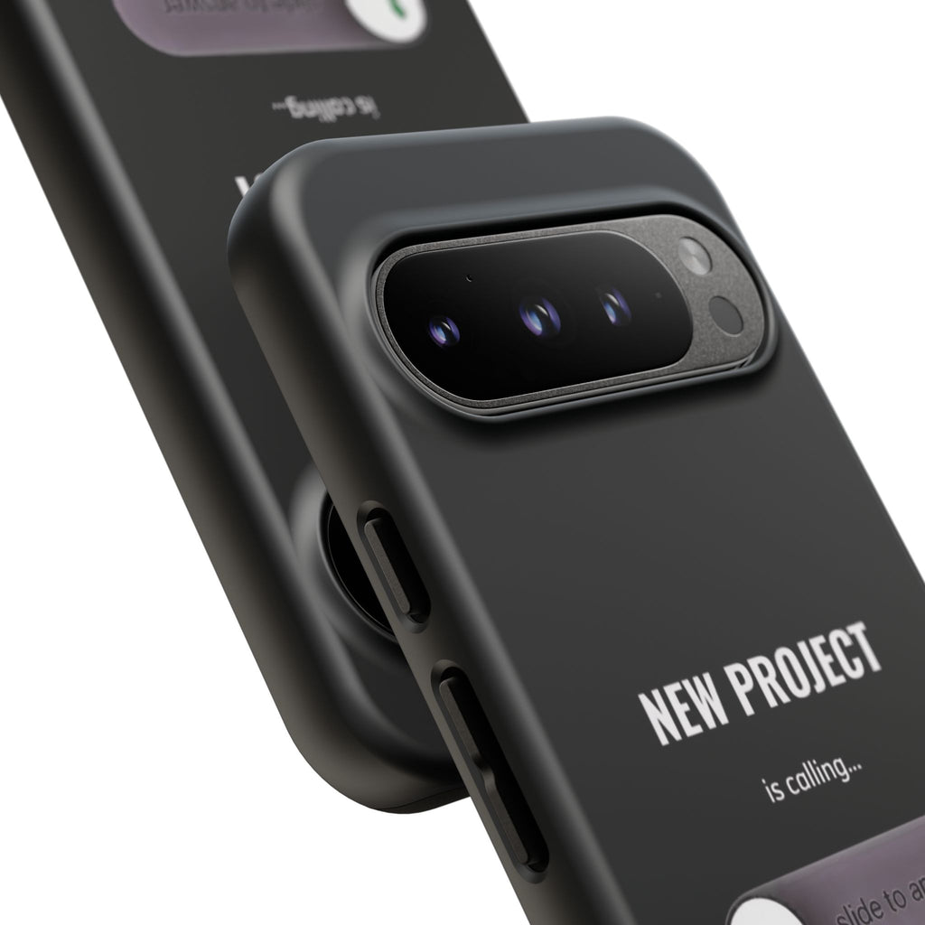 New Project Is Calling Phone Case — Entrepreneur Dark Bold