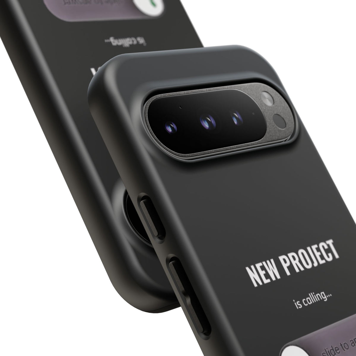 New Project Is Calling Phone Case — Entrepreneur Dark Bold