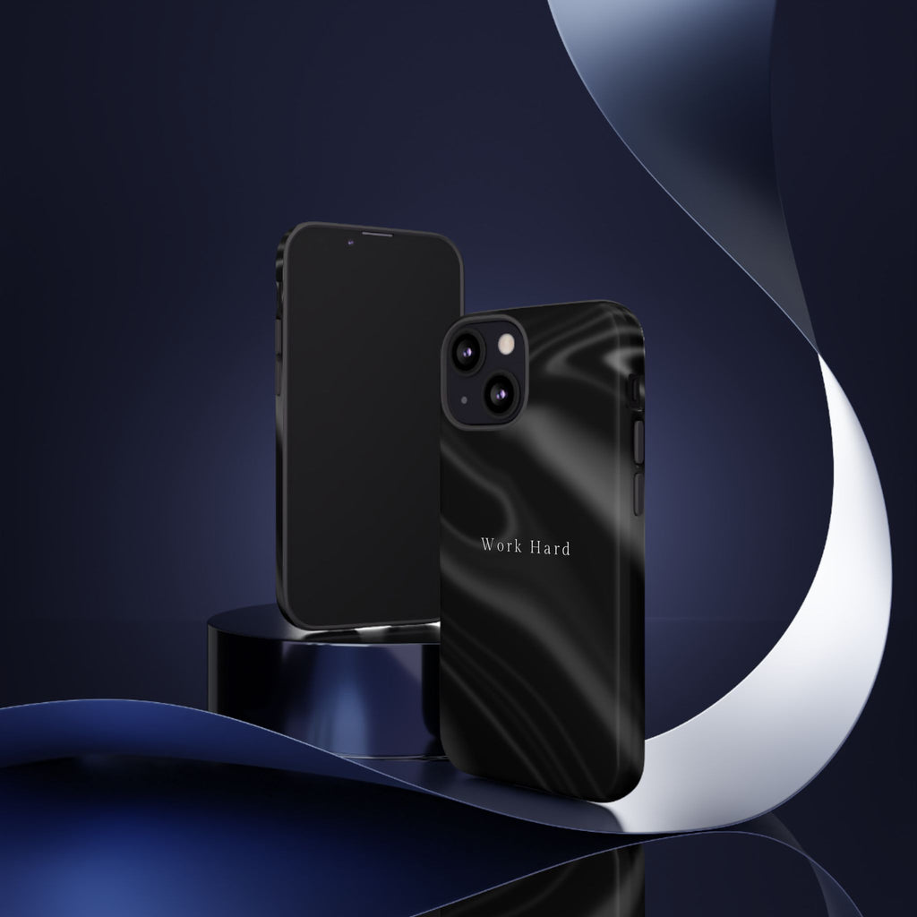 Work Hard Phone Case — Executive Hustle Aesthetic Cover