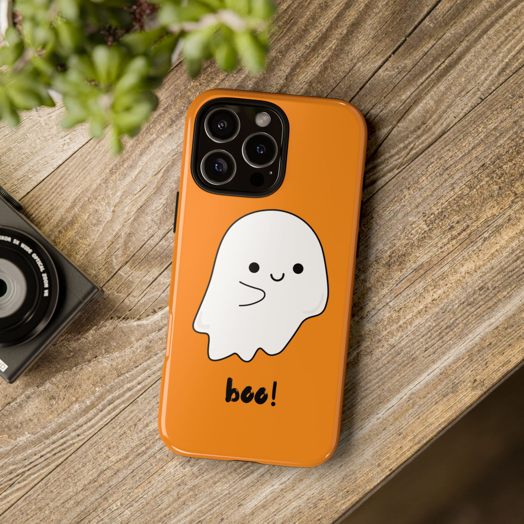 Friendly Fright Phone Case — Halloween Cute Ghost Design